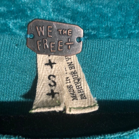 We the free crushed velvet top - Picture 3 of 3